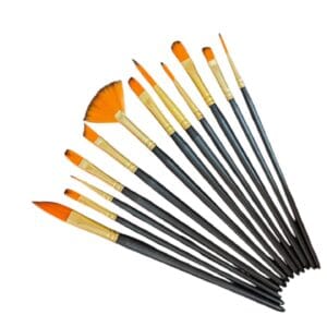 Premium paint brush set for professional artists and painting enthusiasts