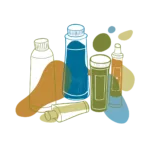 Paint and Medium section featuring a variety of paints and mediums for artists at Neem Galli.