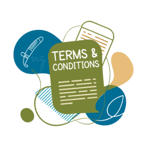 Terms and conditions icon for website policies and agreements