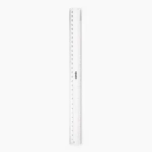 Long scale ruler for detailed drawing and measurement tasks
