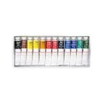 Set of 12 watercolor shades in 20ml bottles for professional use