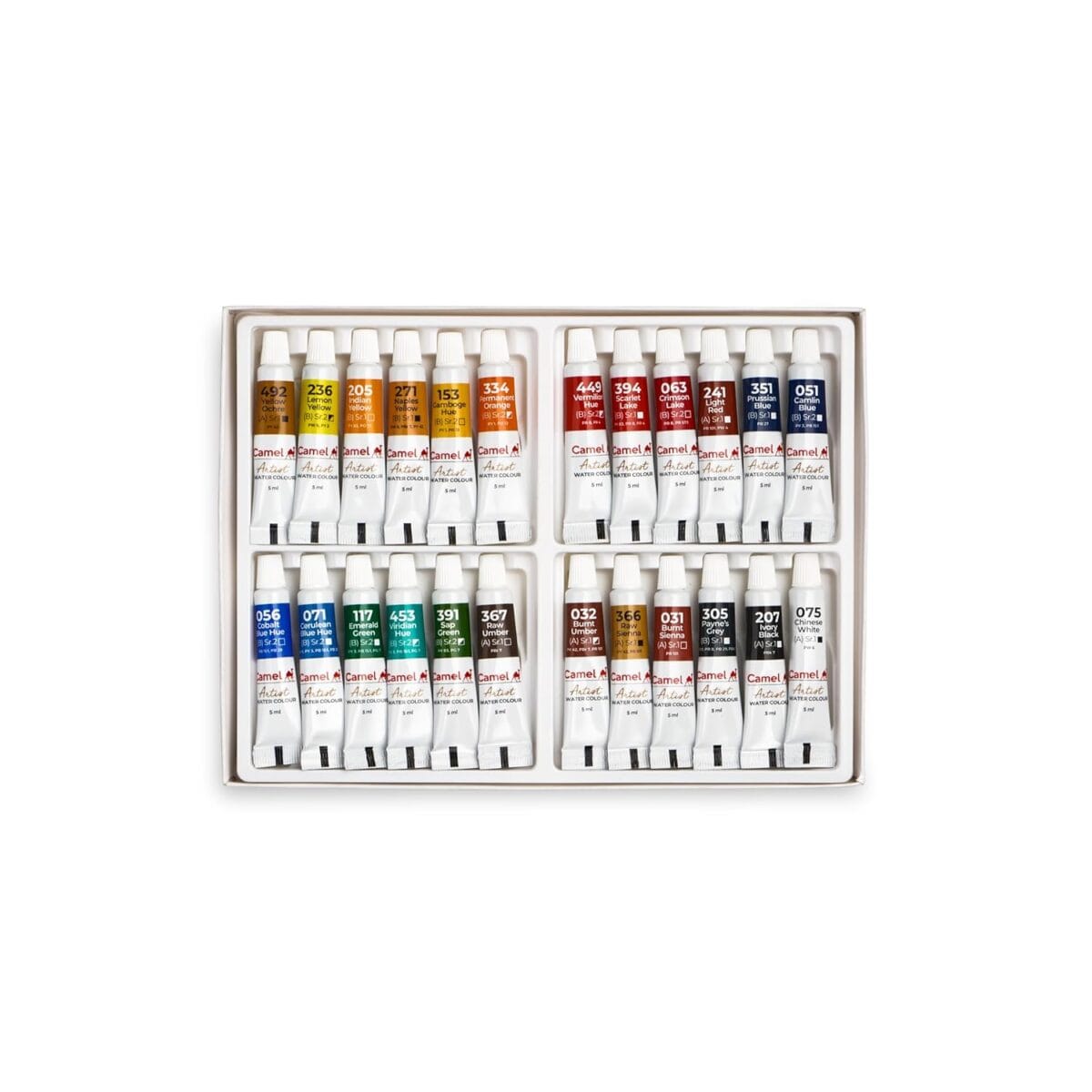 Watercolor Set with 24 shades for smooth blending and vibrant art