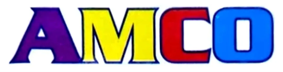 AMCO brand logo showcasing high-quality stationery and office products available at Neem Galli.
