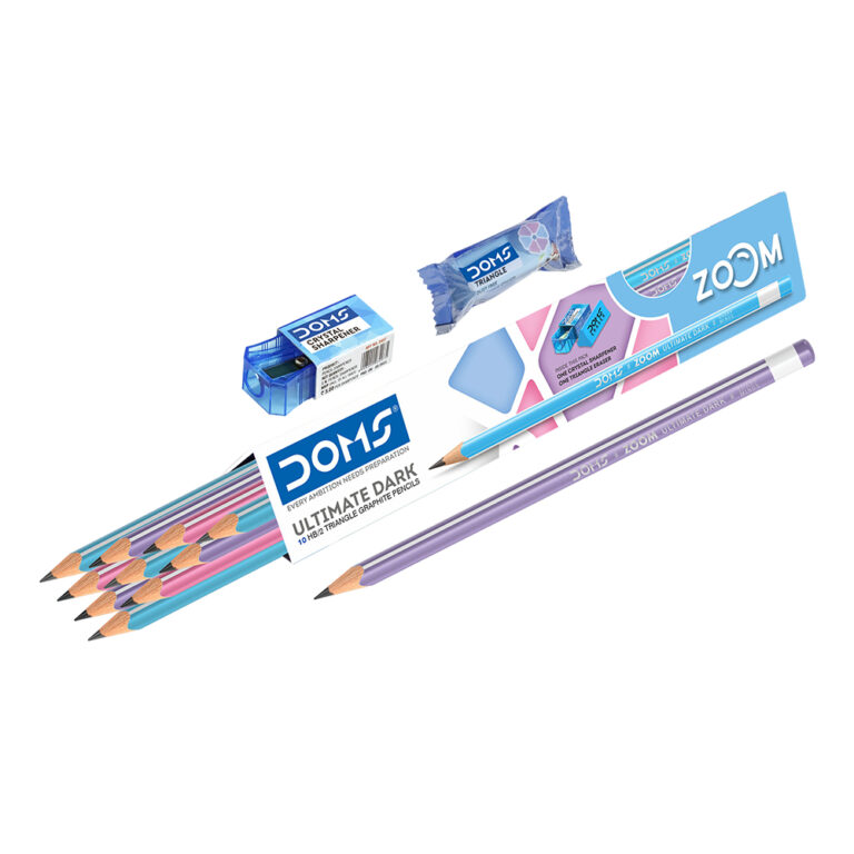Pack of Doms pencils for kids, perfect for school and art