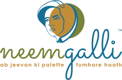 Final Neem Galli logo design with a sleek and modern touch.