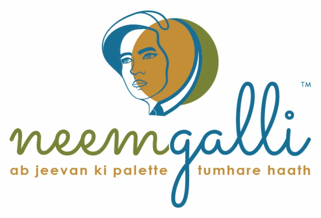Neem Galli logo with tagline 'Ab Jeevan Ki Palette Tumhare Haath'