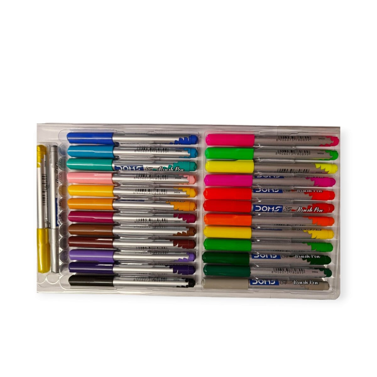 Sketch pen with vibrant colors and fine tip for drawing and writing