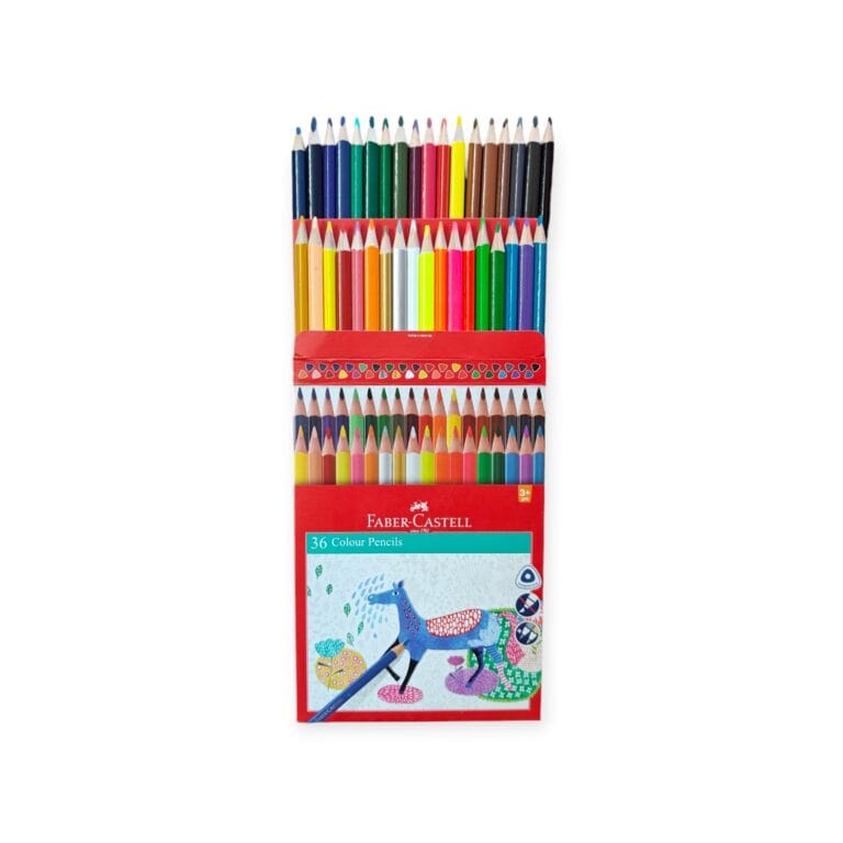 Assorted pencil colours for vibrant and creative drawings