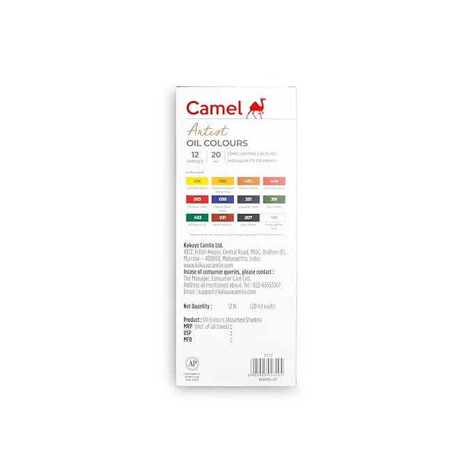 12 shades of Camel AOC colors for versatile applications