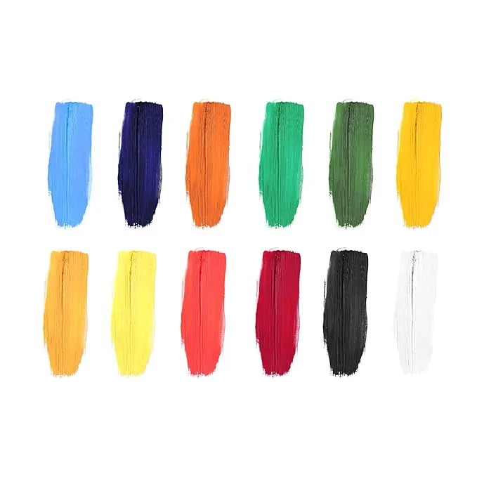 Camel AOC 12 vibrant shades for artistic projects