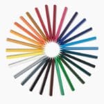 Camlin Plastic Crayons in vibrant colors for smooth, mess-free art.