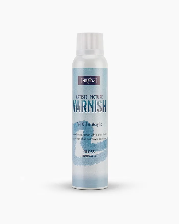 Picture varnish for artists – glossy finish and long-lasting protection