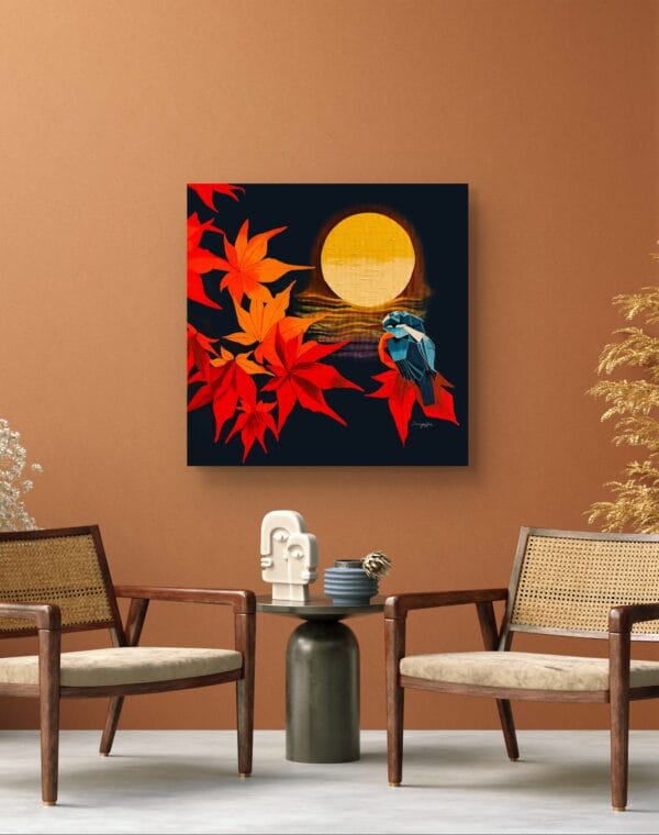 A Poetic Night| Acrylic Painting