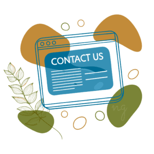 Contact Us header for Neem Galli showcasing easy access to customer service and inquiries.