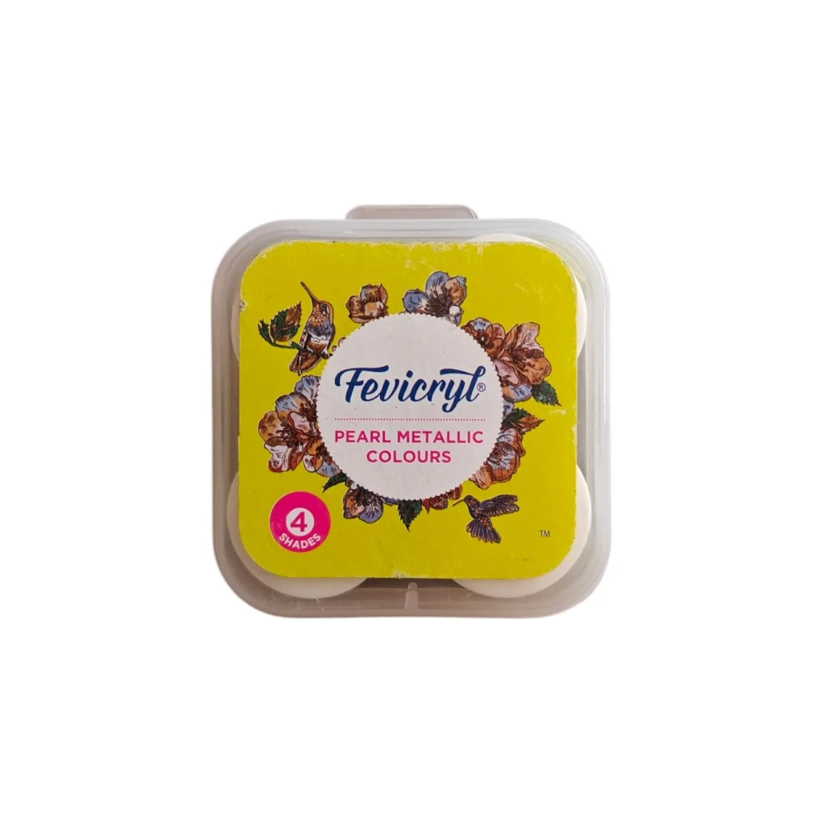Fevicryl Acrylic Colours Set of 6 Assorted Shades - Image 1