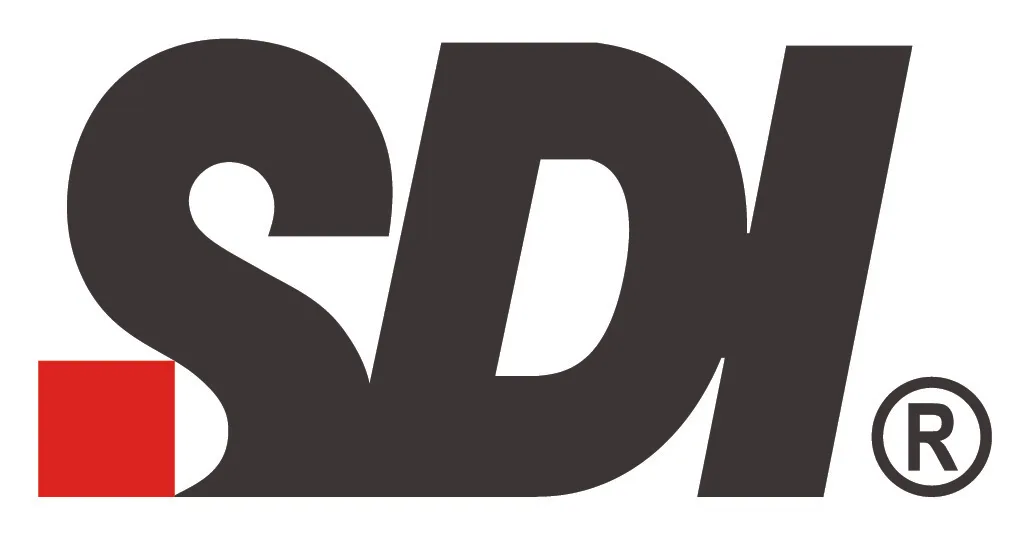 SDI brand logo showcasing a collaboration with Neem Galli for premium art supplies.