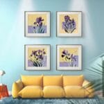 Shades of Spring| Acrylic Painting| Set of 4