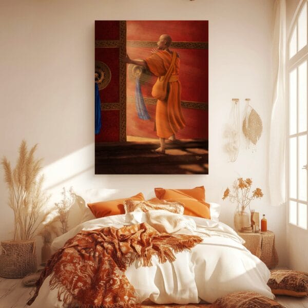 The New Monk| Digital Art Print
