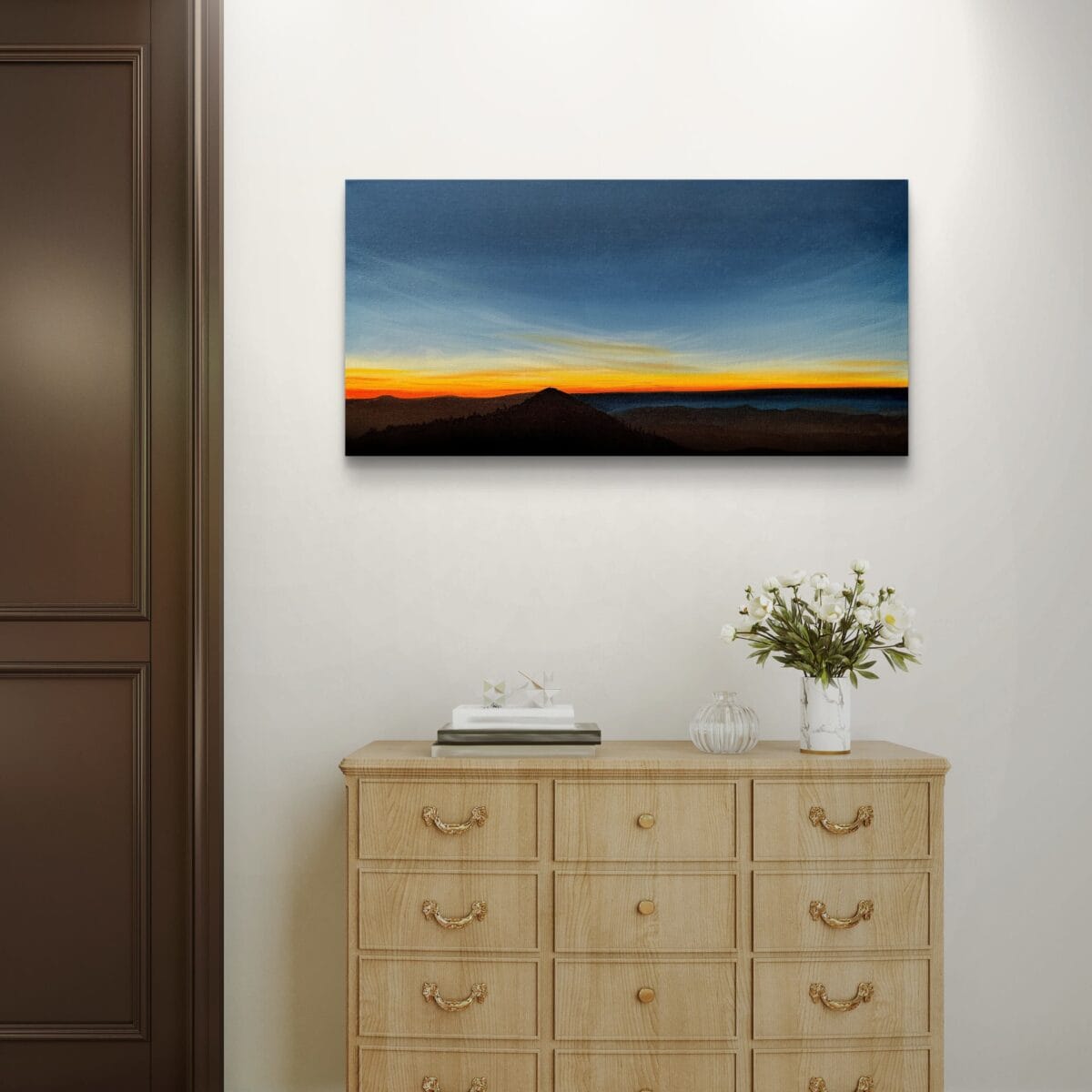 Skies| Oil Painting - Image 1