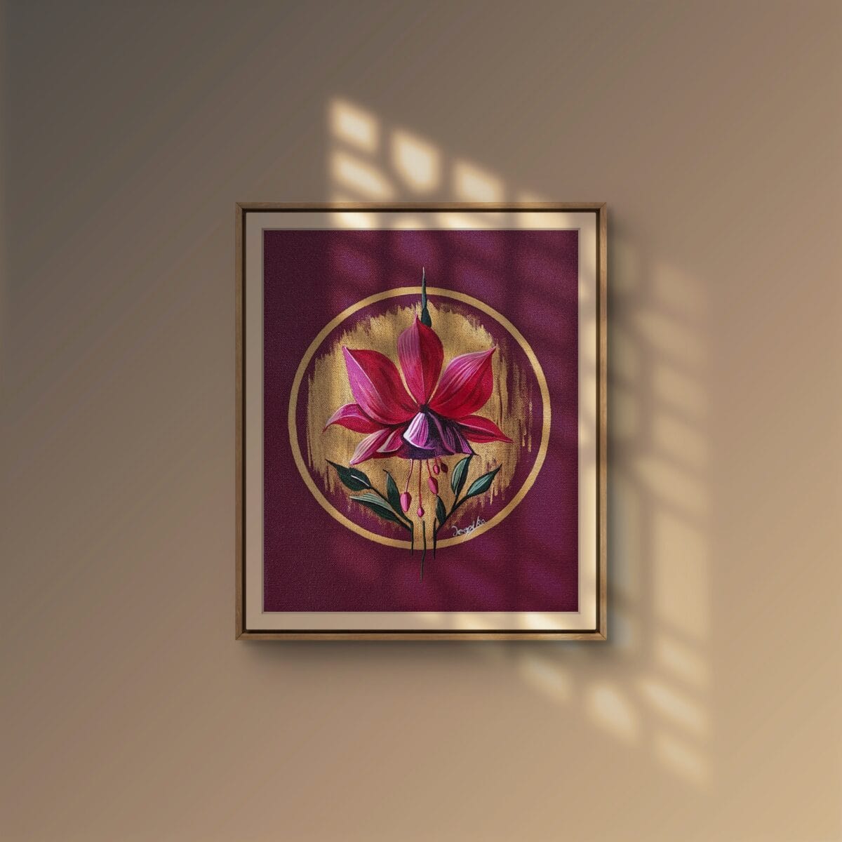 Blooming Silence| Acrylic Painting - Image 1